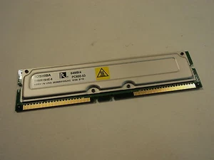 Toshiba RAM 600Mhz 256MB (64MB/4) THMR1NE-6 PC600-53 - Picture 1 of 1