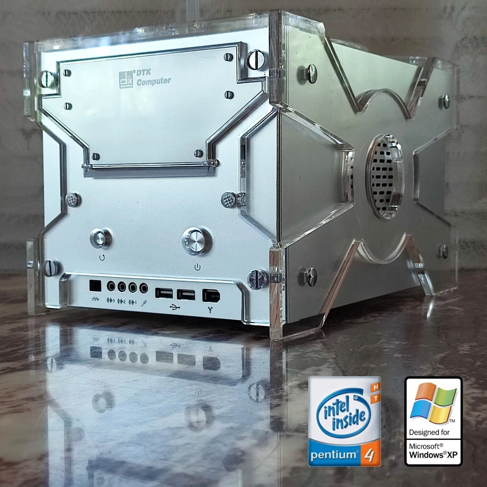 DTK DEFT-865G Rare Retro Multimedia Windows XP Mini PC - Image 1 of 4