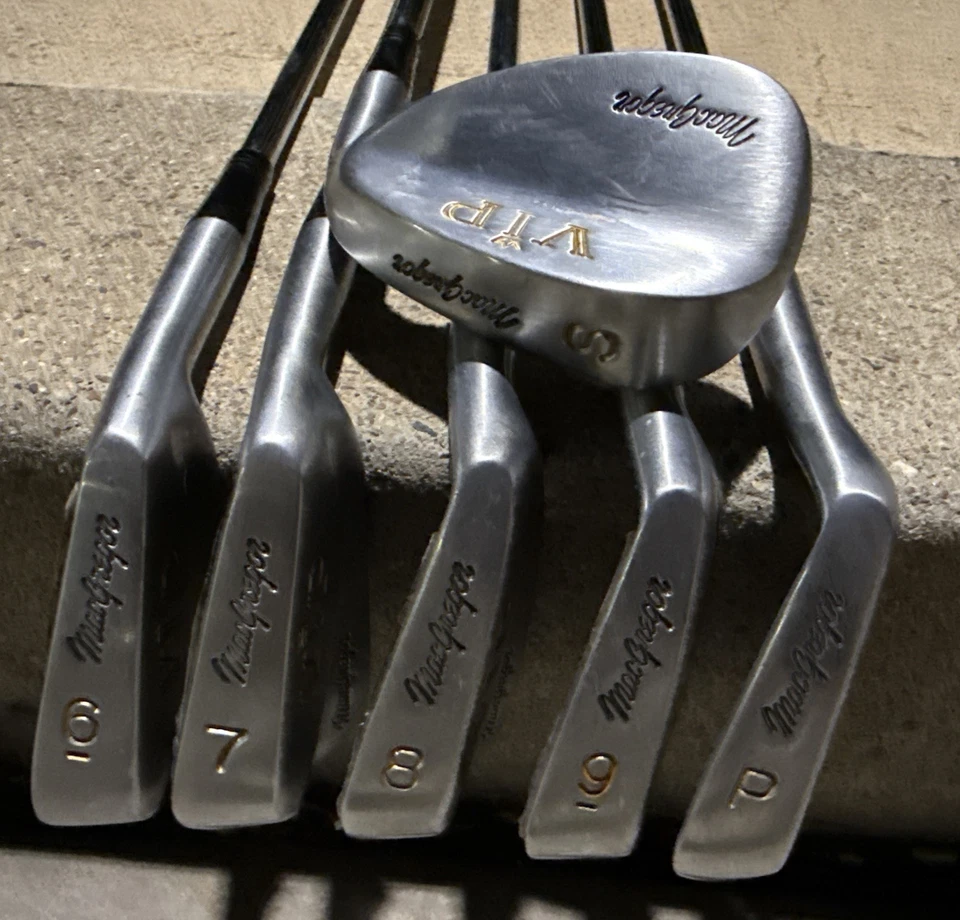 De colección Nuevo - Juego de hierros forjados MacGregor VIP - 6i,7i,8i,9i,PW,SW - para diestros Foto 1 de 4