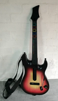 Red Octane Sunburst Wireless Guitar Controller Guitar Hero Microsoft Xbox 360 - Image 1 of 3