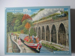 Canalside Memories 1000 Piece Jigsaw Puzzle New sealed and Unopened. - Picture 1 of 2