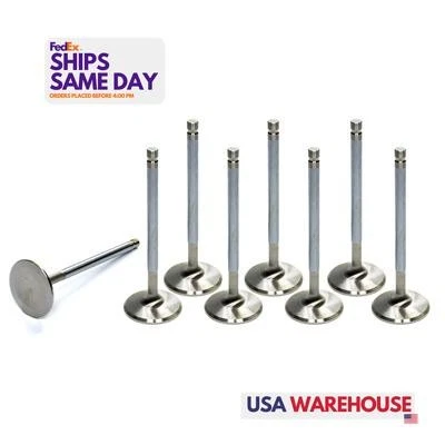 Edelbrock EDE9776 Steel Exhaust Valve 1.880 in fits Big Block Chevy Pack of 8  - Image 1 of 4