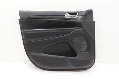 Jeep Grand Cherokee WK 2019-2022 panel de cubierta de moldura de puerta delantera izquierda OEM negro_KLX9 Foto 1 de 4