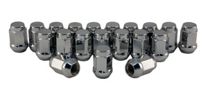 C1702H-SET Rocket Racing Wheels C1702H-SET 7/16 Chrome Bulge Acorn Lug Nuts 3/4 - Picture 1 of 1