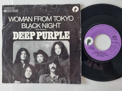 Deep Purple - Woman From Tokyo / Black Night (Live Version) 7'' Vinyl Germany - Image 1 of 4