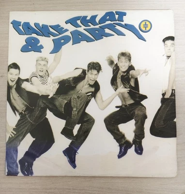 Take That- Take That & Party EX Robbie Williams 1992 Vinyl Pop  Promo Copy Foto 1 de 3