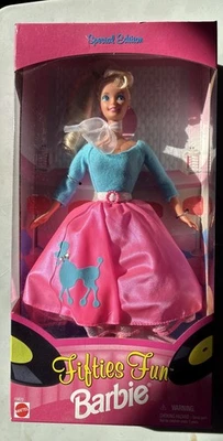 Винтажная веселая кукла Barbie 50-х годов 15820 Mattel 1996 НОВАЯ - Изображение 1 из 3