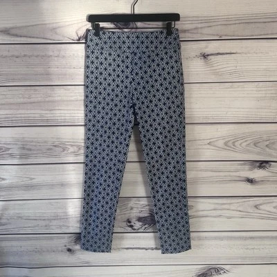 Pantalones Elliott Lauren azul marino con estampado de diamantes Foto 1 de 4