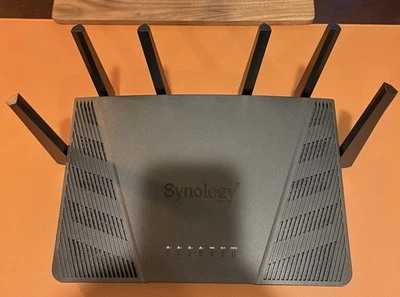 Synology RT6600ax Tri-Band Wi-Fi 6 Router - Black *USED* - Image 1 of 4