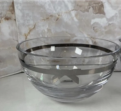 "Cuenco de cristal Lenox Kate Spade Grace Avenue 6"" Polonia marcado en la parte inferior" Foto 1 de 4