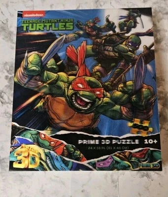 Rompecabezas TMNT 500 piezas 3D 24x18” Mateus Santolouco IDW Tortuga Ninja cómic arte DWK Foto 1 de 3