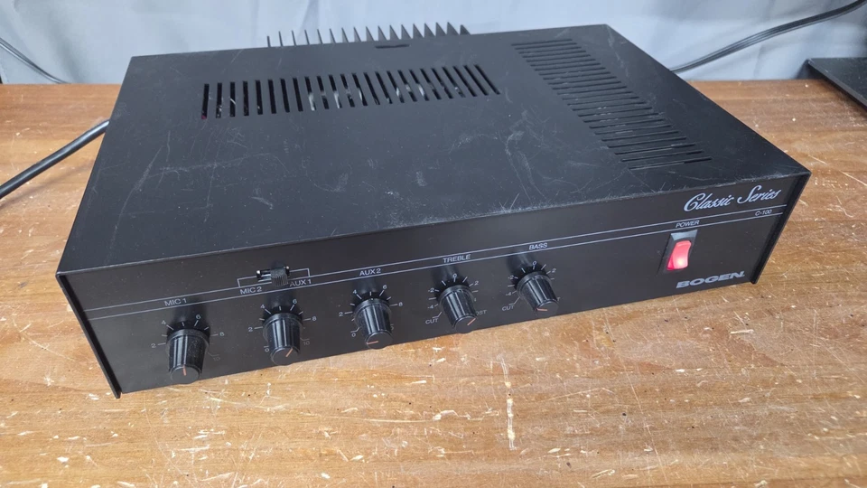 Bogen C100 Amplifier 100 Watt  Classic Series C-100 Tested Works - Image 1 of 1