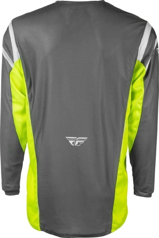 FLY RACING Kinetic Mesh Jersey - Grau/Gelb - Bild 1 von 1