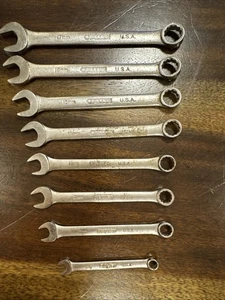ALLEN 8-piece 12 Point SAE Combination Wrench Set - Made in USA - Bild 1 von 9