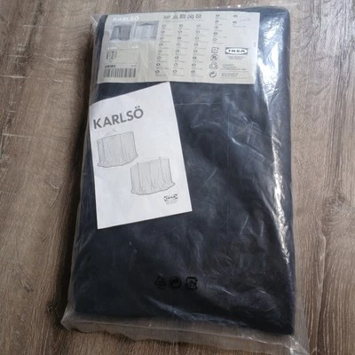 IKEA KARLSO SCHIRMBEZUG 300cm, SCHWARZ, NEU / VERSIEGELT 118" - RB - Bild 1 von 4