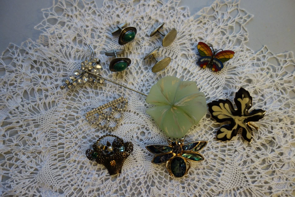 Schmuckkonvolut, Vintage, alter Schmuck, Schmuckpaket, Haushaltsauflösung Oma - Bild 1 von 4