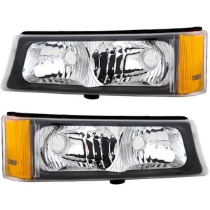 Turn Signal Light For 2003-2006 Chevrolet Silverado 2500 HD Set of 2 - Picture 1 of 12