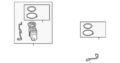 BMW X5 2007-2010 genuino - Conjunto de bomba de combustible 16-11-7-195-463 Foto 1 de 2