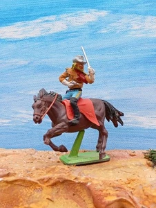 Figur, Swoppets, General Custer,7 .th Kavallerie , Eigenbau , Little Big Horn - Bild 1 von 5