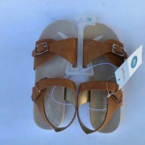 Cat & Jack Shalyn Sandals for Girls size 12 NWT - Picture 1 of 6