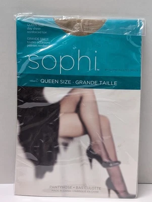 Pantimedias transparentes Sophi Queen Day punta reforzada nuevas de stock por Sophisticated Miss Foto 1 de 4