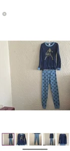 Hanna Andersson X Marvel MCU Captain America Blue Metallic Gold Pajamas Set 8 - Picture 1 of 7
