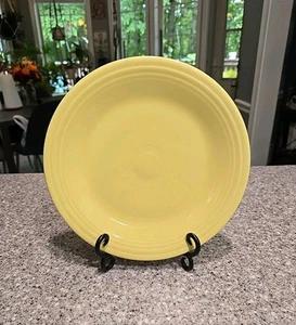 Fiesta Replacement DINNER PLATE Sunflower Yellow Homer Laughlin 10.5" - Picture 1 of 4