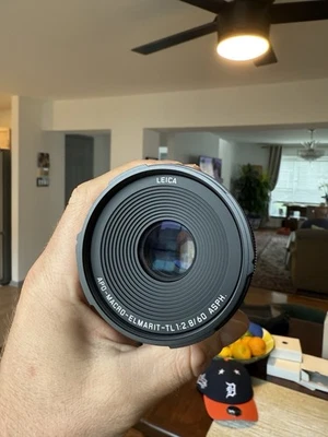完好 - 徕卡 APO-Macro-Elmarit-TL 1:2.8/60 Asph 镜头黑色带罩 — 第 1/3 张图片