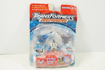 Transformers Armada Jetstorm Runway Sonar Figure Hasbro - Image 1 of 4