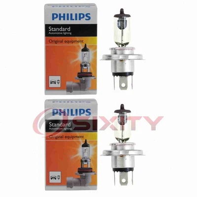 2 bombillas de faros de haz alto bajo Philips para Volkswagen Beetle Cabrio hb Foto 1 de 4