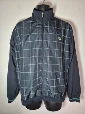 Chaqueta deportiva de pista de tenis Lacoste talla 5 grande para hombre azul  Foto 1 de 4
