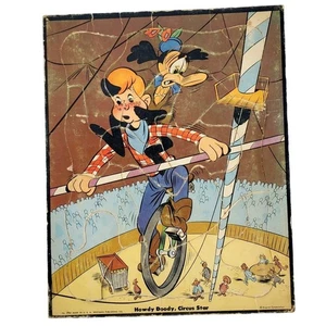 Vintage Howdy Doody Circus Star Jigsaw Puzzle  No 2984 Whitman Publishing 1950s - Picture 1 of 10