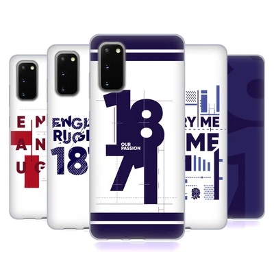 FUNDA OFICIAL DE GEL SUAVE INGLATERRA RUGBY UNION PRIMERA XV PARA TELÉFONOS SAMSUNG 1 Foto 1 de 4