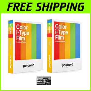 64 ASA i-Type Instant Film for Polaroid Cameras - Vibrant 2-Pack Experience - Picture 1 of 11
