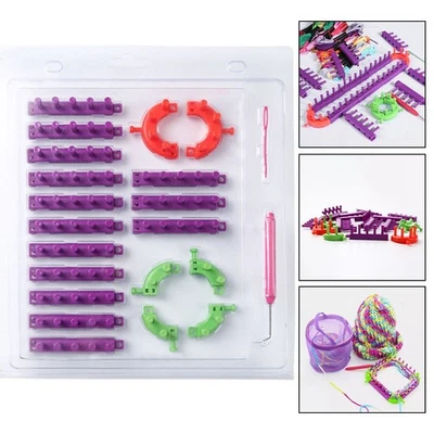 Knitting Machine Professional Knitting Woven Scarves 28*33cm Child Educational - Image 1 of 4