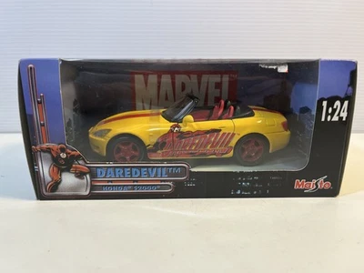 Coche modelo diecast Marvel Daredevil Honda 2000S: escala 1/24 de Maisto Foto 1 de 4