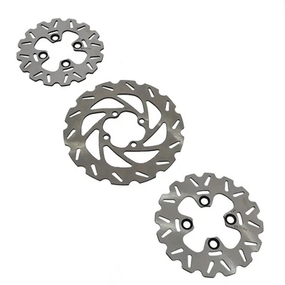 Brake Rotors for Yamaha Raptor YFM250 2008-2013 Front & Rear RipTide Discs x3 - Image 1 of 3