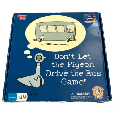 Don't Let The Pigeon Drive The Bus Board Game Complete Mo Willems Kids Preschool - Image 1 of 4