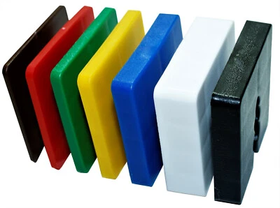 Distanzklötze Abstandhalter Ausgleichsklötze Kunststoff Stärke 2-15 mm KLIMAS®