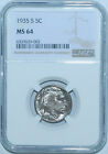 1935 S NGC MS64 Buffalo Nickel