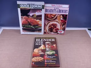 Quick & Easy Cookbook Lot of 3-Martha Stewart, Food Processor Recipes+ - Picture 1 of 7