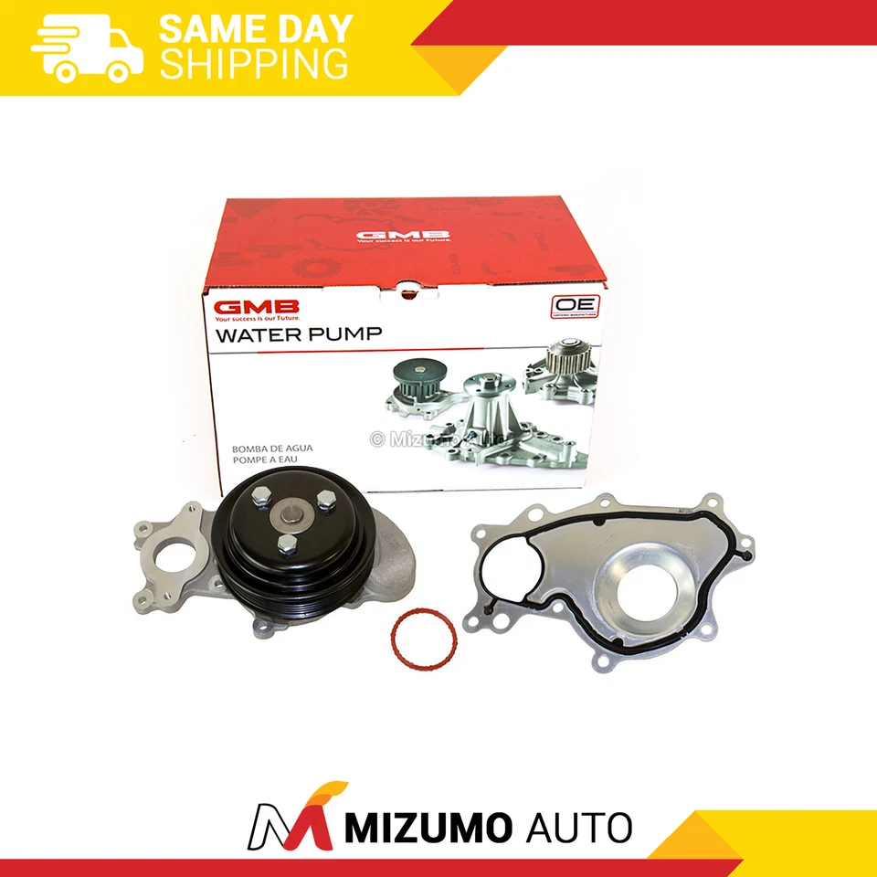 Bomba de agua GMB brida de 3 pernos apta para Ford F-150 Mustang Transit 11-19 3,7 L Foto 1 de 4