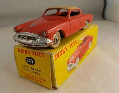 Dinky Toys F N° 24Y Studebaker Commander In Scatola 1/43 - Immagine 1 di 4