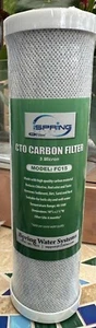 iSpring FC15 5 Micron 10" Replacement CTO Carbon Water Filter Cartridge New - Picture 1 of 4
