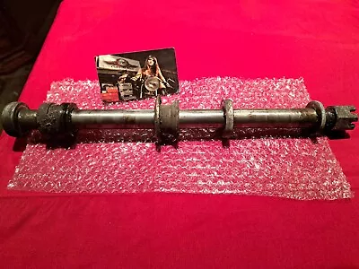 Suzuki GS750E 1979 eje trasero espaciadores arandelas tuerca completo OEM Foto 1 de 4