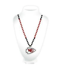 Oakland Raiders NFL Mardi Gras Beads With Medallion Rico Industries 650025