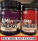 Optimum Nutrition Amino Energy Pick Size & Flavor **Free Fast Shipping** NEW!