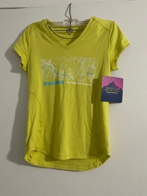 Nuevo con etiquetas Camiseta Zoic VeloCity Mujer Aleación Citrón Bicicleta Tienda Deportiva Edición Limitada S Foto 1 de 2