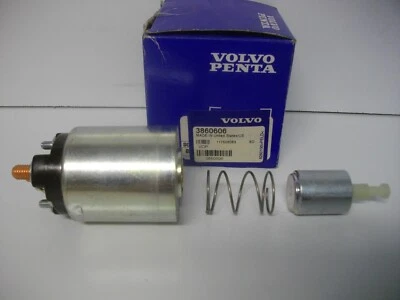 OEM Volvo Penta 3860606 solenoid sterndrive boat marine starter - Image 1 of 4