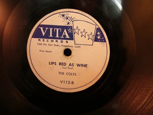 The Colts - Adorable/Lips Red As Wine VITA V112 78 RPM - Picture 1 of 4